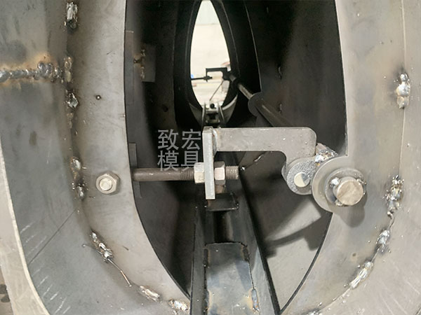 卵型槽模具內(nèi)模的限位柱部分