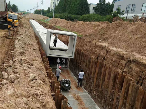 電力綜合管廊模具施工案例